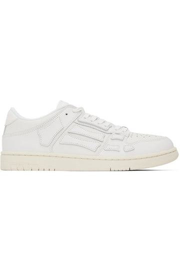 AMIRI White Skel-Top Low