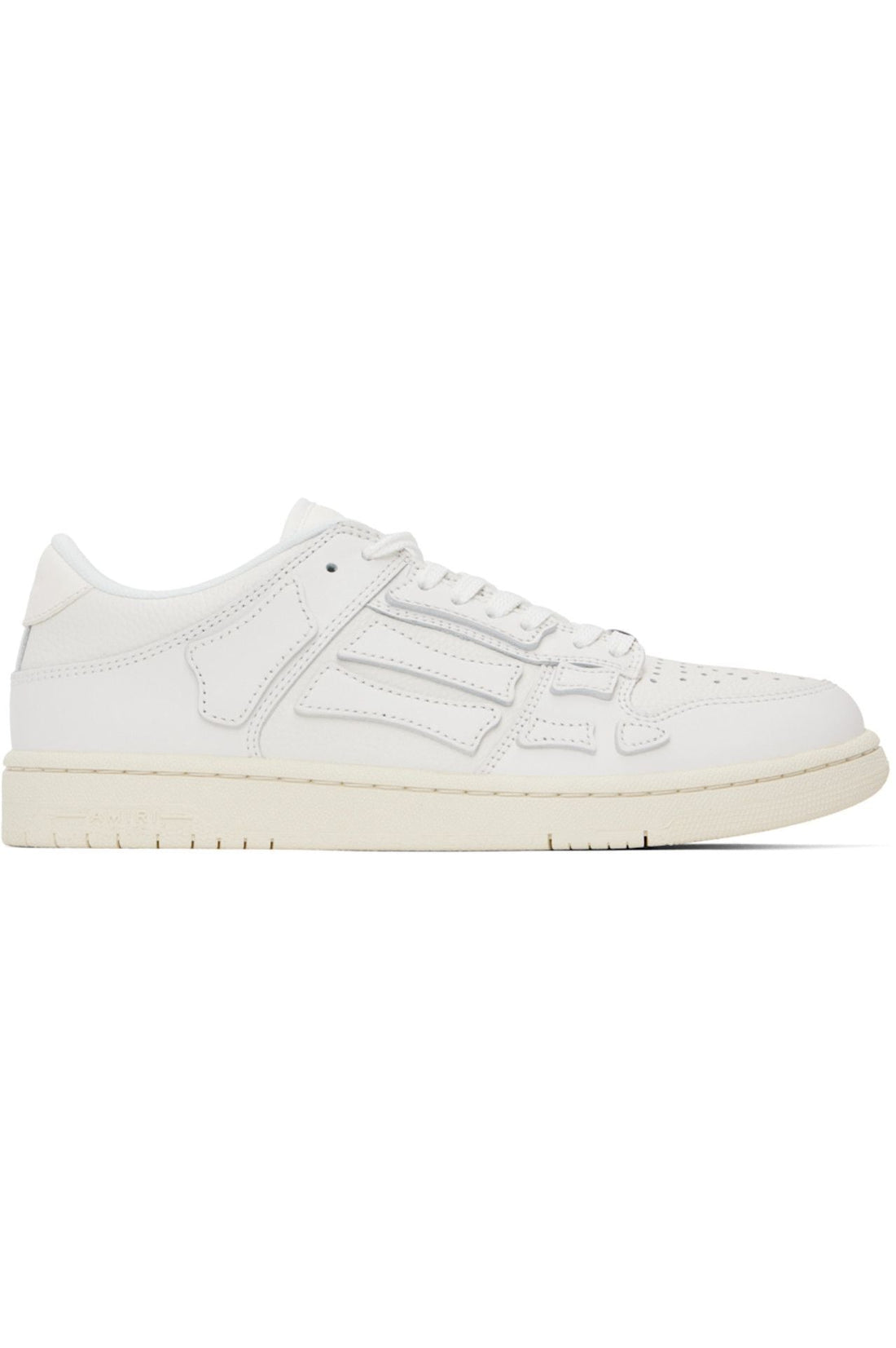 AMIRI White Skel-Top Low