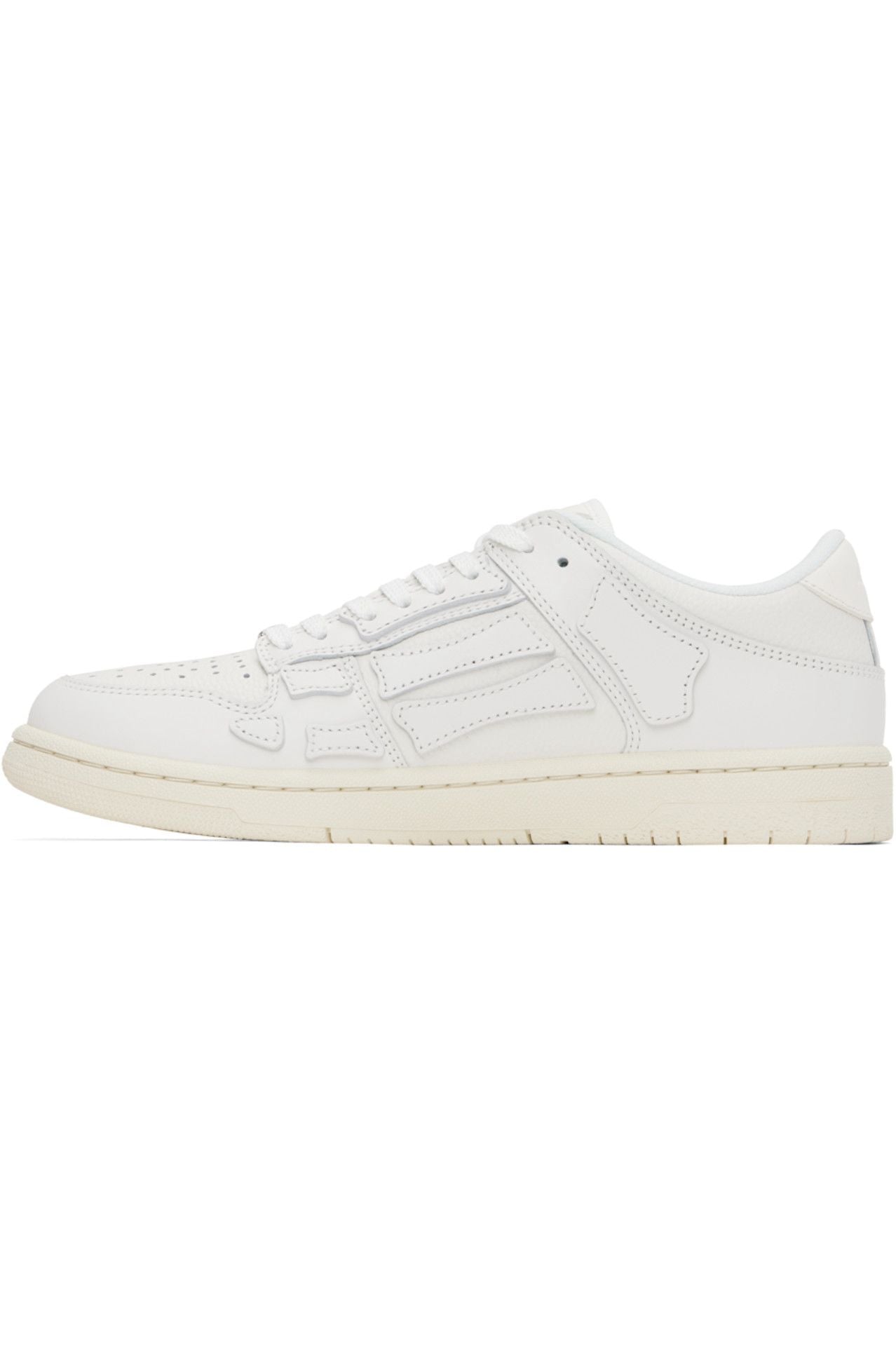AMIRI White Skel-Top Low