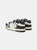 AMIRI Black & White Skel-Top Low