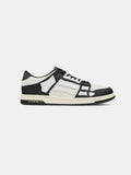 AMIRI Black & White Skel-Top Low