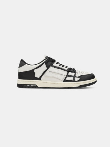 AMIRI Black & White Skel-Top Low