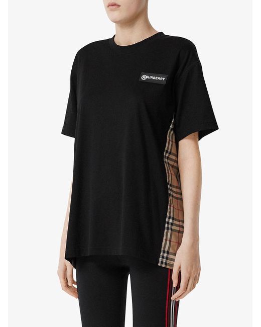 BURBERRY - WOMEN'S BLACK T SHIRT